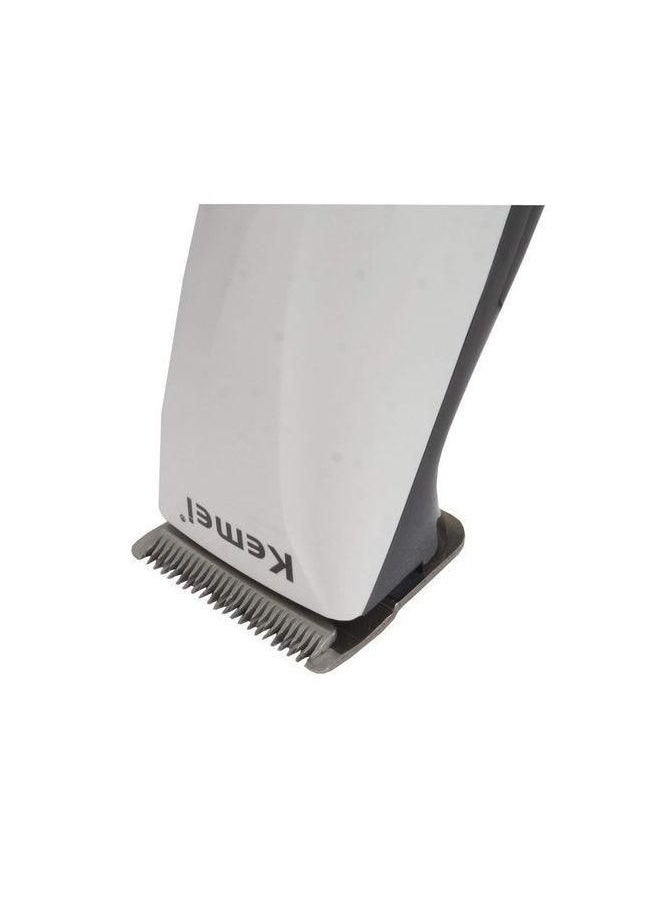 Kami Kemei KM-6603 Professional Hair Clipper - Stylish black and white design, provides you with a precise and efficient shave with professional performance suitable for all hair types  - Image 3