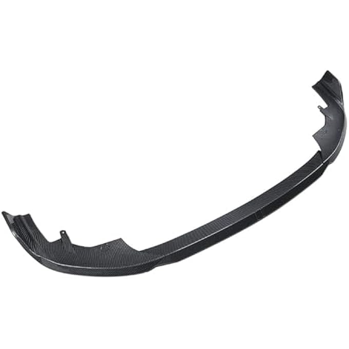 FINMOKAL Car Front Bumper Lip Spoiler Splitter Compatible with BMW 1 Series F70 2 Series F74 M Sport 2024+ (Carbon Fiber Look) - Image 5