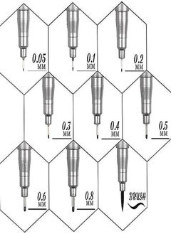 CHUKCHI Black Micro-Pen Fineliner Ink Pens Waterproof Archival Ink