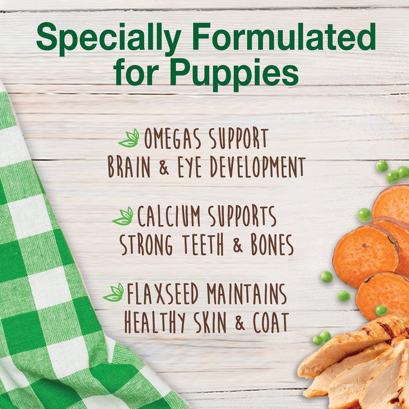 Nylabone Healthy Edibles Natural Puppy Chews Long Lasting Treats for Puppies, Turkey & Sweet Potato Flavor, X-Small/Petite (16 Count) - Image 3