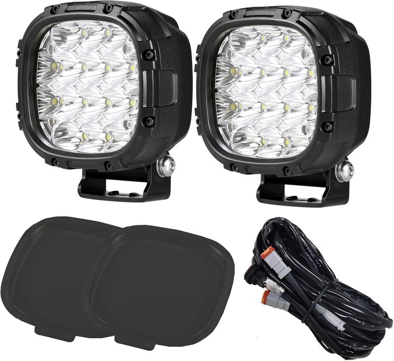 BIGLION.X 4 Inch 160W 18800LM Round LED Offroad Lights Driving Spotlights Fog Light - Image 1