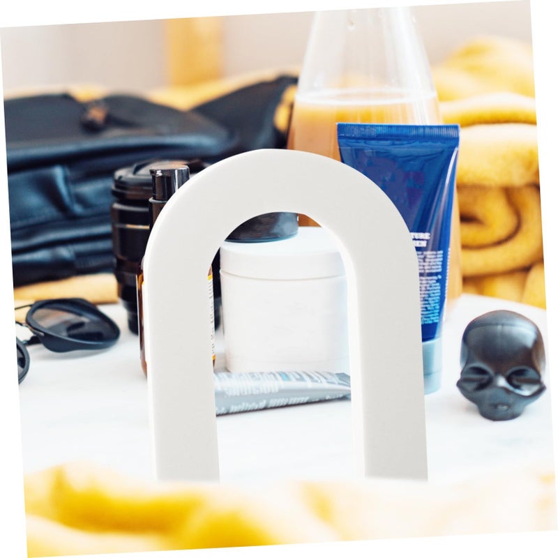 NUOBESTY 4 Pack White Geometry Cube Photography Props For Jewelry Cosmetics Backdrop Styling 30.5x30cm - Image 5