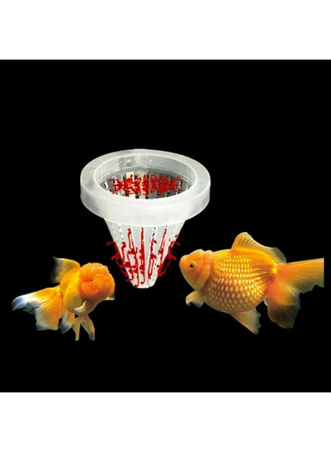 Live Blood Worm Plastic Cone Cup Shape Basket Feeder for Feeding Fish with Suckers - 3 Pcs - Image 4