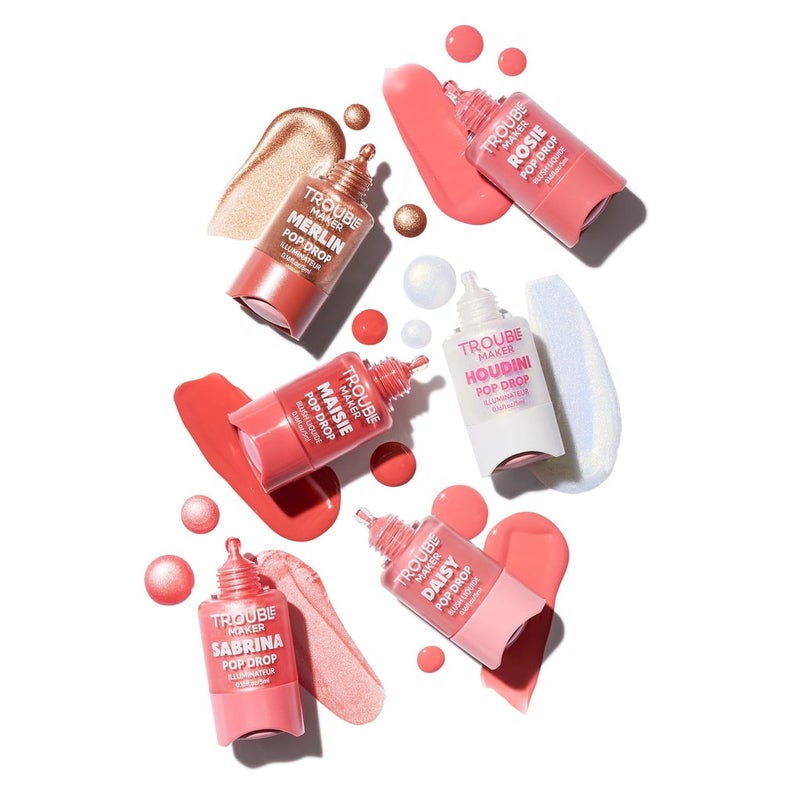 Trouble Maker Pop Drop Maisie Liquid Blush Baby Pink - Image 4