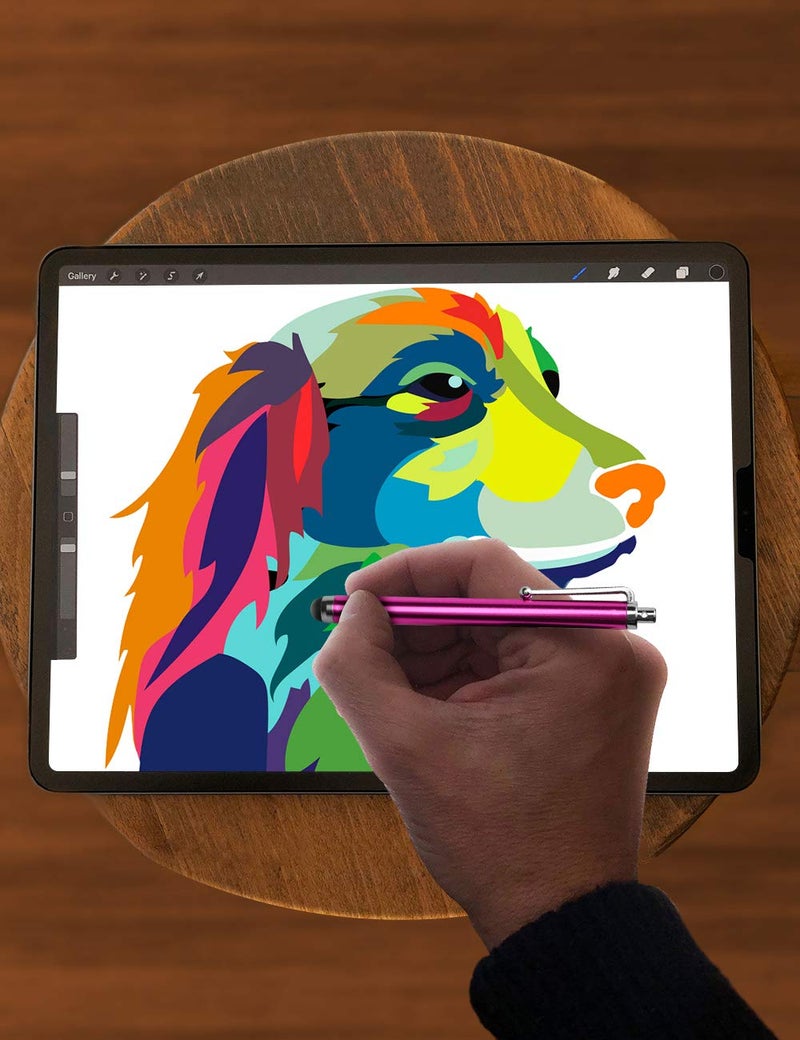 LIBERRWAY Stylus Pens for Touch Screens, LIBERRWAY Pen 10 Pack of Pink Purple Black Green Silver Universal Screen Capacitive Compatible with Kindle ipad iPhone Samsung - Image 3