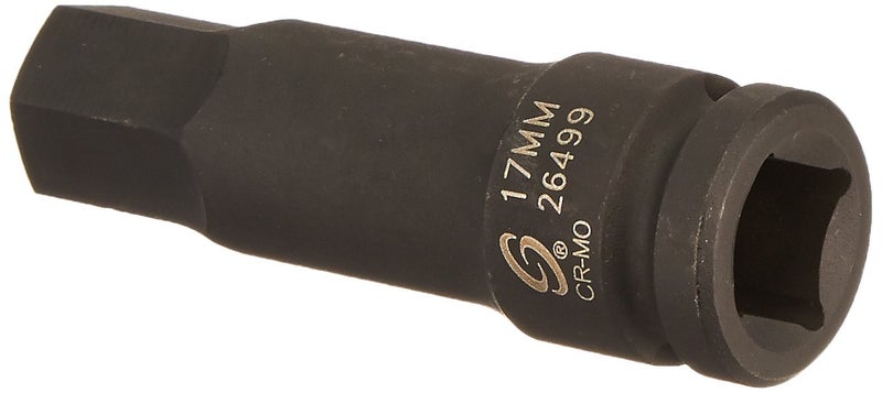 SUNEX TOOLS 26499 1/2-Inch Drive 17-Mm Hex Impact Socket - Image 2