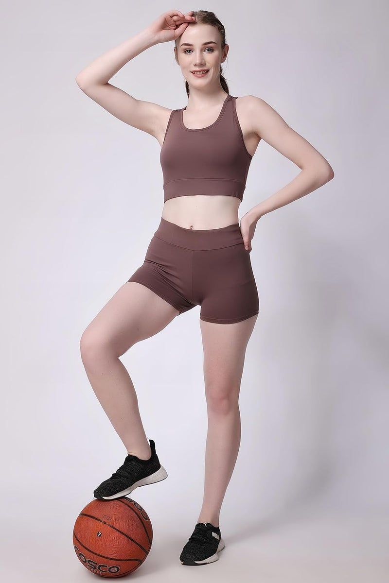 SSoShHub Store SSoShHub Women's High Waist Running Shorts for Gym and Sports - Image 3