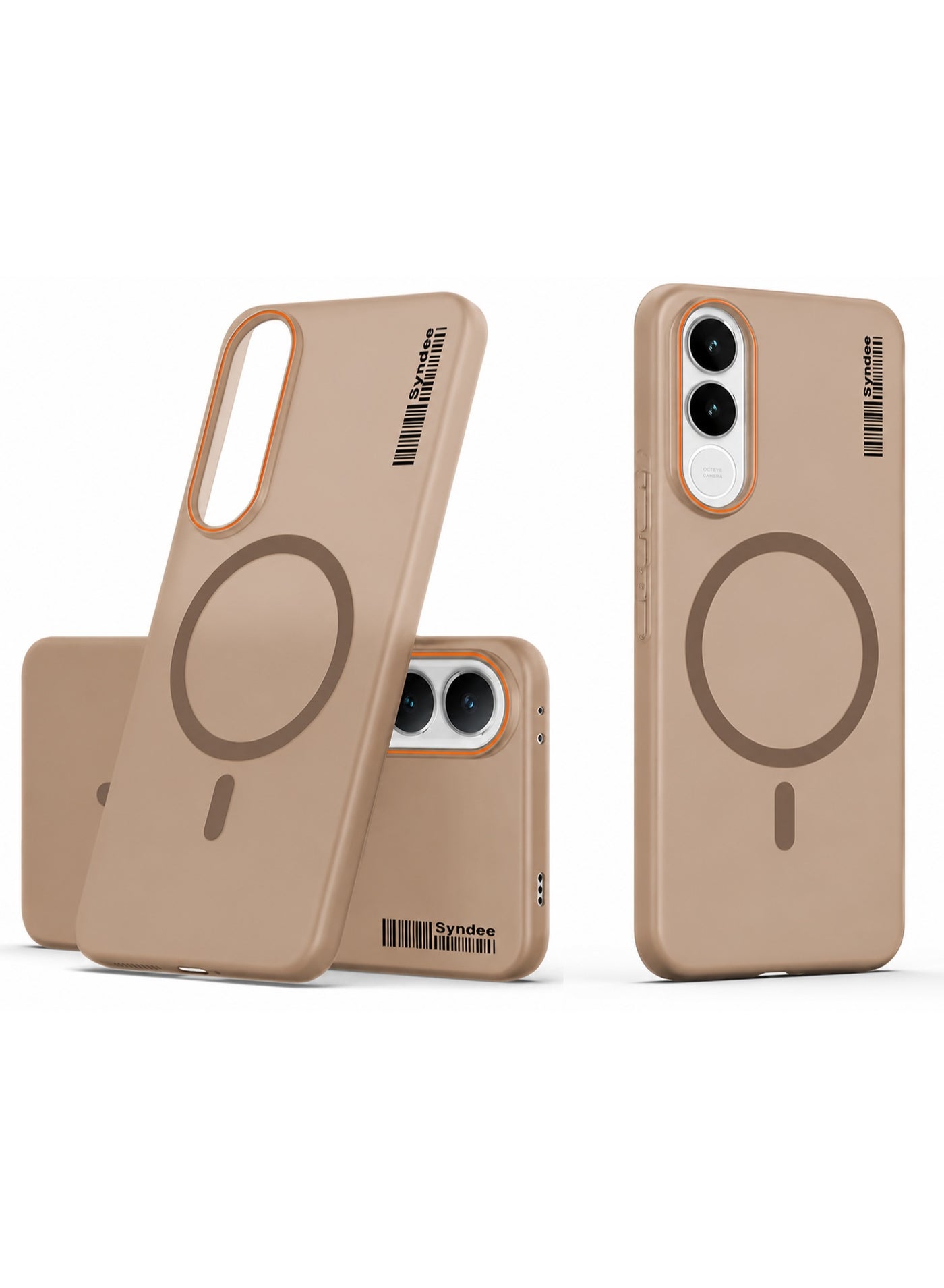 سيندي Syndee Anti Yellowing Translucent Matte Full Cover Pc Smoke Frosted Cellphone Case For