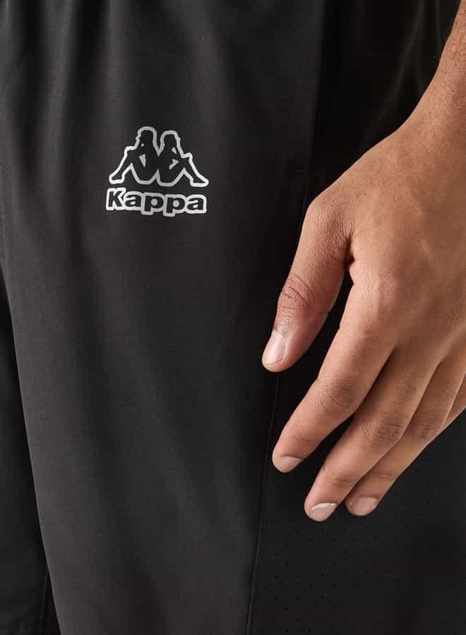 كابا شورت بخصر مطاطي وجيوب وطبعات شعار من كابا - Image 4