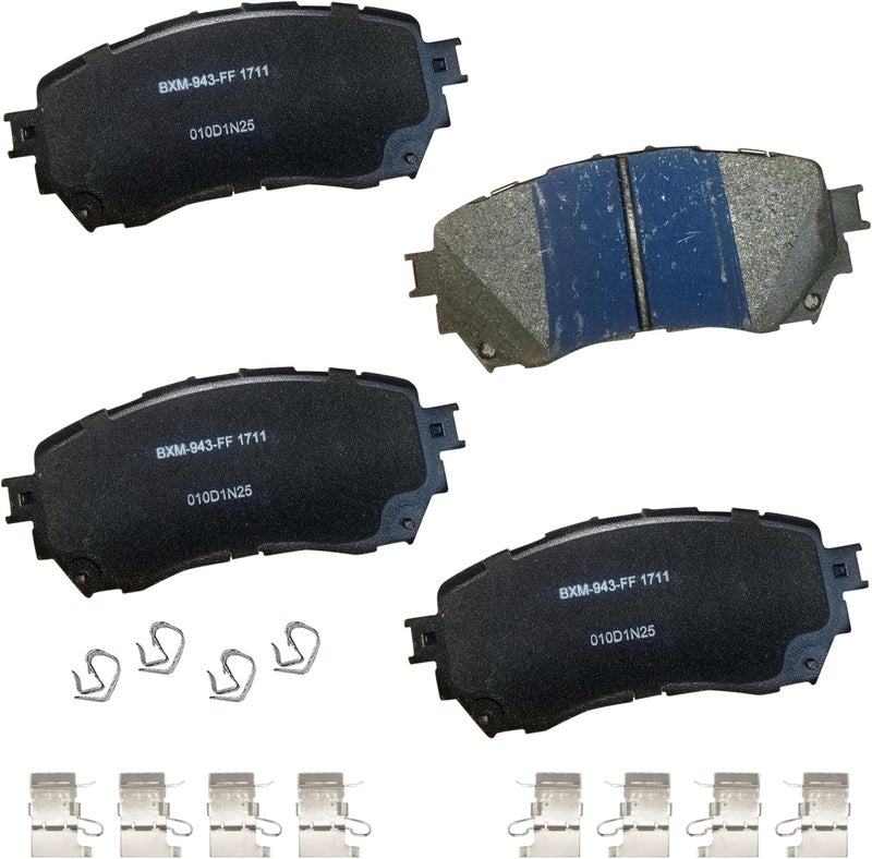 Bendix Premium SBM1711 Semi-Metallic Front Brake Pads for Mazda 6 2021-2014 - Image 1