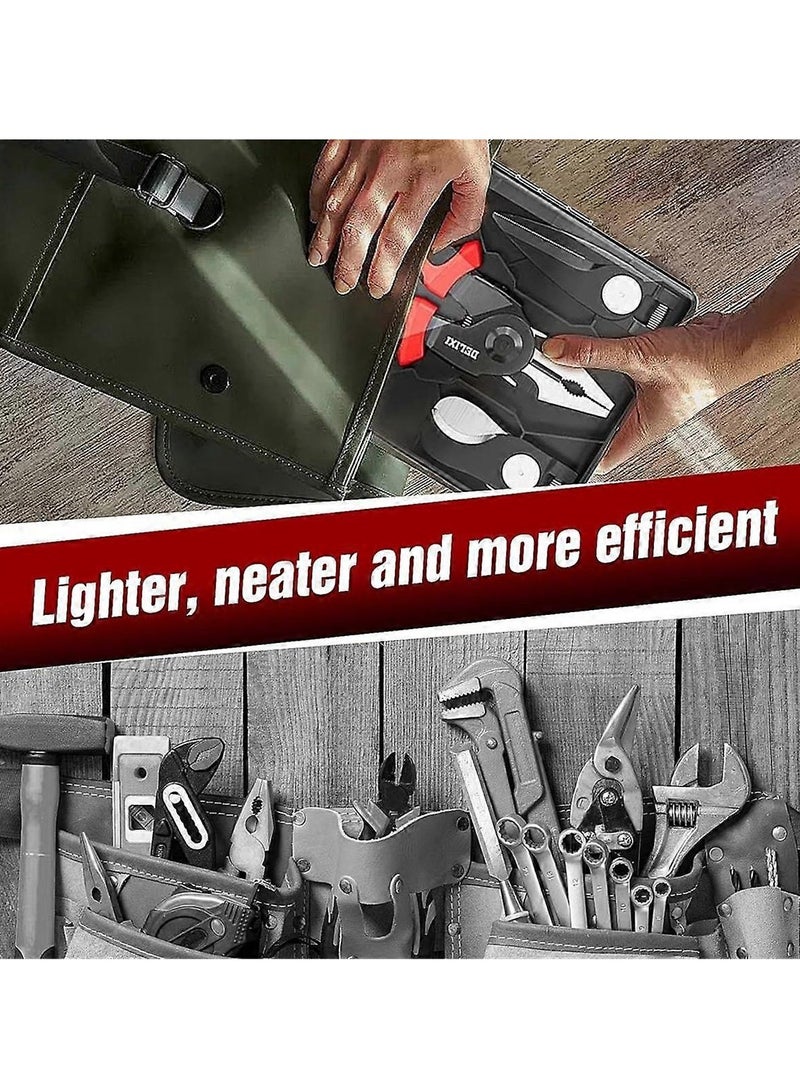 GIFEY 5-In-1 Replaceable Pliers Tool, Multifunctional Tool - with Wire Strippers, Crimping Pliers, Shears  - Image 4