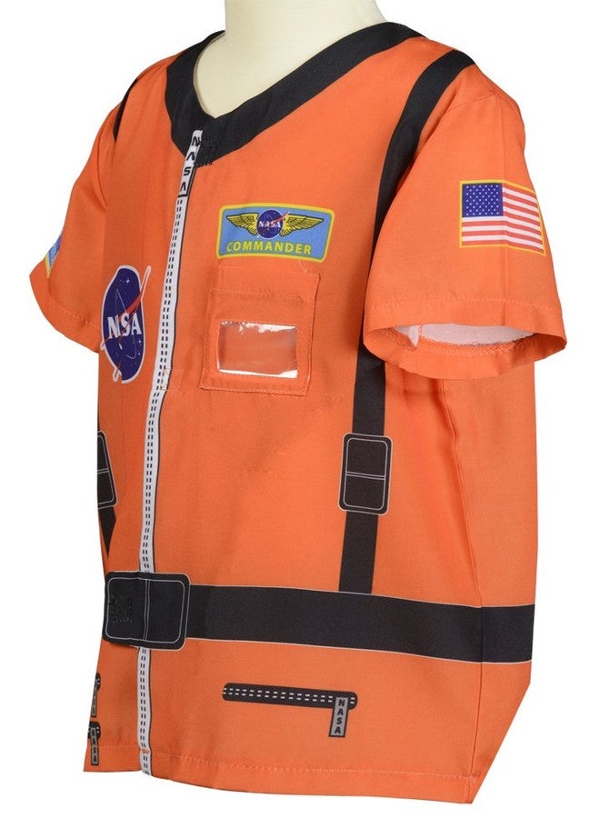 Aeromax, Inc. My 1st Career Gear Orange Astronaut Top, Ages 3-6 - Image 3