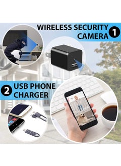 IYZA IYZA WiFi Charger Camera Full HD 4k 1080p Video Recorder Work 24 Hours Watch Live in Phone Motion Detection Security Camera  - Image 5