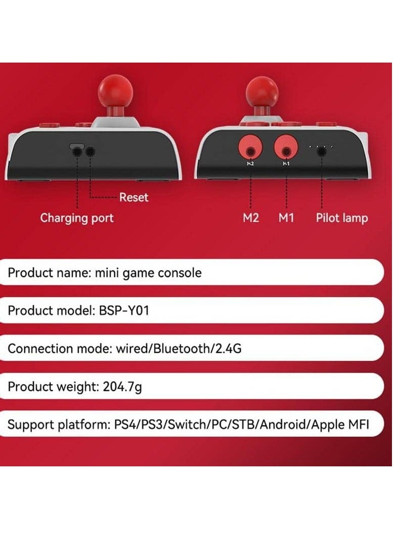 Arcade Game Fight Stick Controller, for Nintendo Switch, PS4, PS3, 8bitdo, Ultimate Pandora Box, PC XBOX, Android, IOS Mobile Phone Controller, Arcade Joystick Game - Image 2