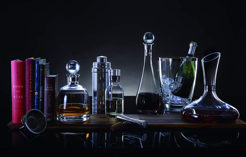 Waterford Elegance Decanter Short Platinum Band, Crystal Glass - Image 4