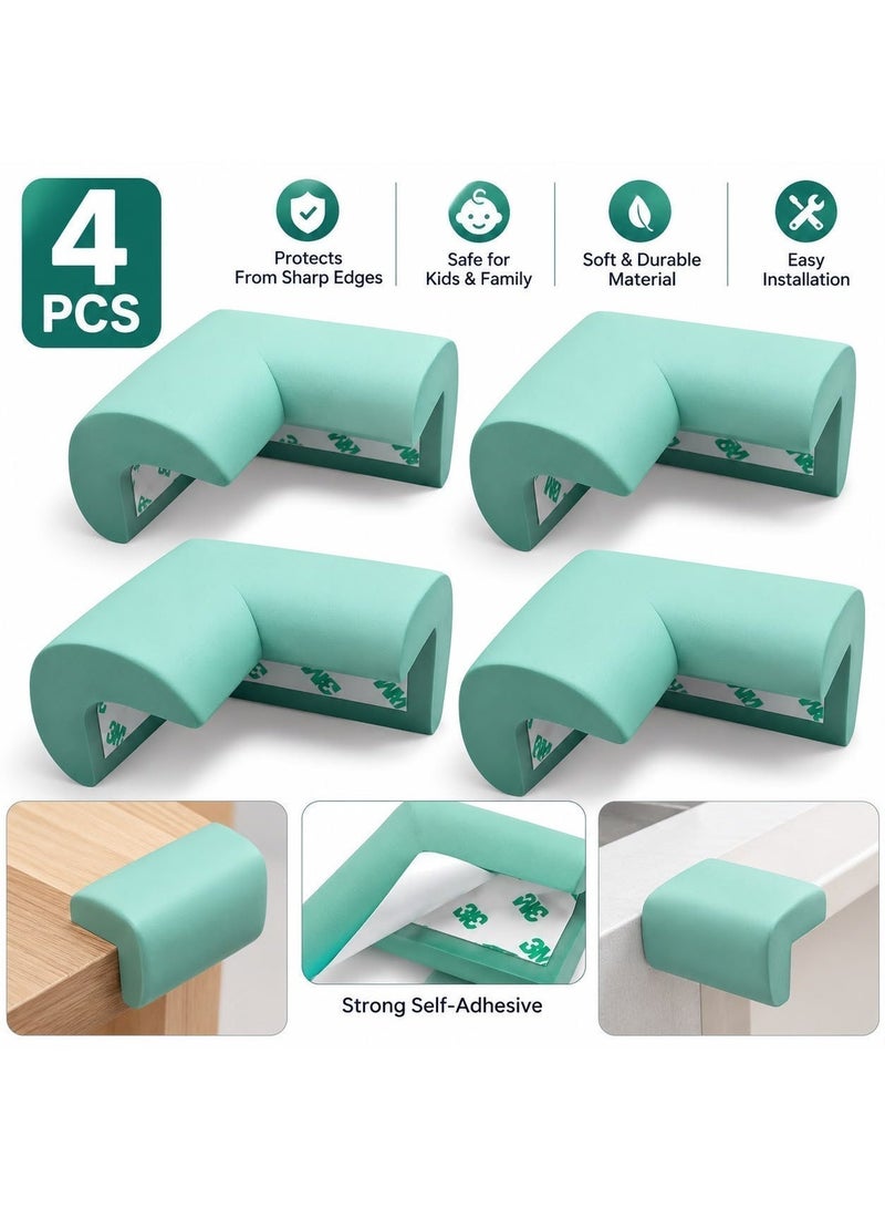 LDQ Baby Proofing Edge, Anti-Collision Strip, Corner Bumper, Home Furniture Anti-Collision Wall Sticker, Table Side Soft Cover, Protective Edge Wrap, Safety Protection Corner Wrap. - Image 1
