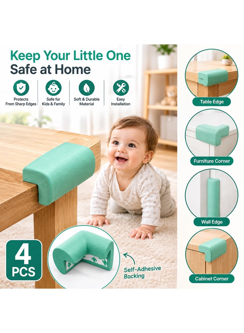 LDQ Baby Proofing Edge, Anti-Collision Strip, Corner Bumper, Home Furniture Anti-Collision Wall Sticker, Table Side Soft Cover, Protective Edge Wrap, Safety Protection Corner Wrap. - Image 3