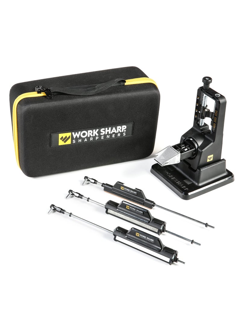 Work Sharp Work Sharp Precision Adjust Elite Knife Sharpener  Adjustable Knife Sharpening System  For Hunting Serrated  Kitchen Knives 
