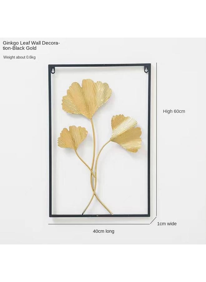 Bluejw Manufacturers Make Modern Minimalist Living Room Dining Room Flower Leaf Wall Decoration Wholesale Creative Living Room Wall Hanging Decoration - Image 2