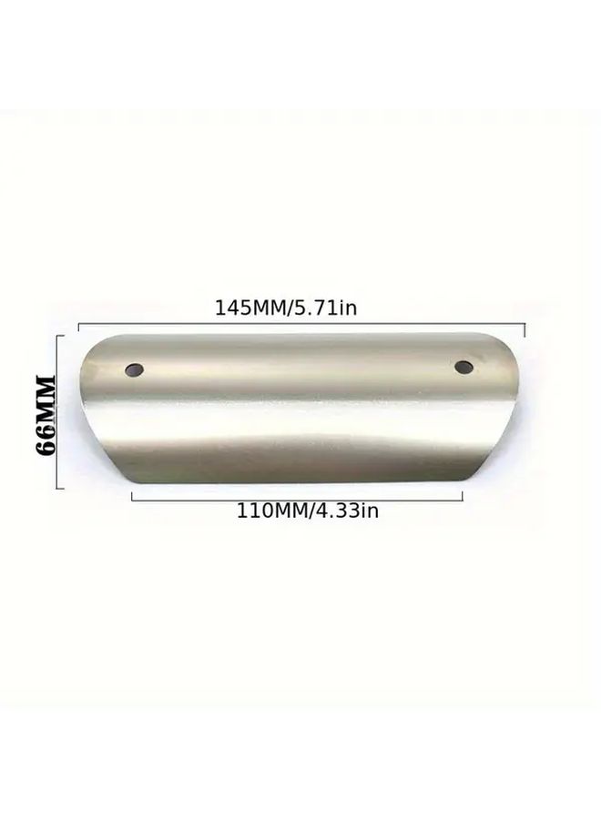 Snake Pattern Motorcycle Exhaust Pipe Heat Shield Cover Insulation Durability - Image 5