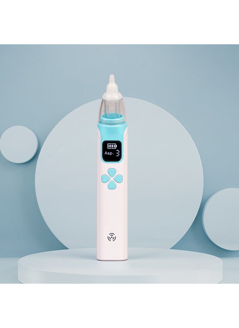 Generic Baby Nasal Aspirator Electric Snot SuckerLCD nasal aspirator-blue LCD nasal aspirator-blue 