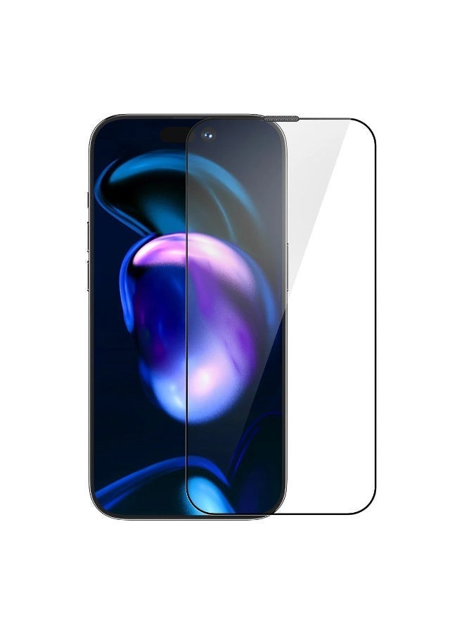 MG Maxguard MGI-021 Privacy Screen Protector for iPhone 14 Plus, Anti-Spy Tempered Glass Screen Protector with Full Coverage, HD Clear Anti-Scratch Protective Film - Image 3