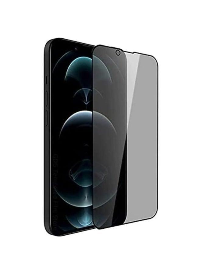 MG Maxguard MGI-021 Privacy Screen Protector for iPhone 14 Plus, Anti-Spy Tempered Glass Screen Protector with Full Coverage, HD Clear Anti-Scratch Protective Film - Image 1