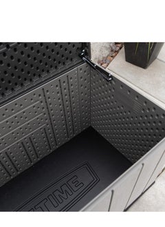 Lifetime Lifetime Deck Box 150 Gallon (567.8 Litres), 150.2L x 71.8W x 70H cm. Outdoor Storage for Garden, Garage and Poolside. Weather Resistant with Lid & Side Handles, 10-Year Limited Warranty, LFT-60362  - Image 5