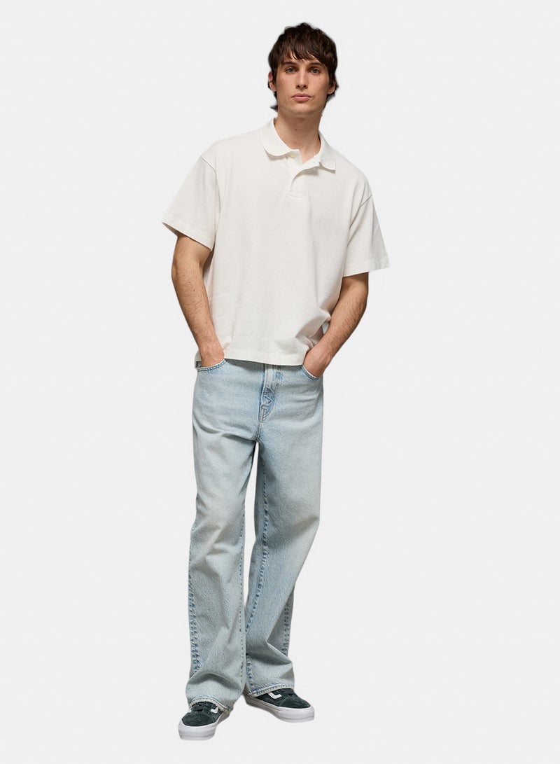 American Eagle AE Boxy Polo Shirt - Image 5