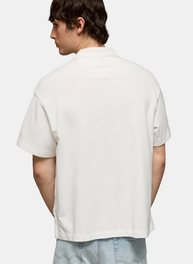 American Eagle AE Boxy Polo Shirt - Image 4