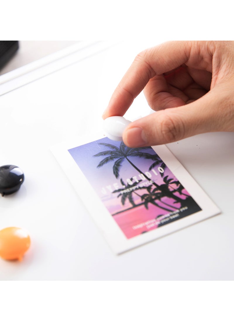 Deli Deli E7824 Magnetic Button Ø20mm - 12pcs - ideal for organizing on whiteboards or refrigerators  - Image 3