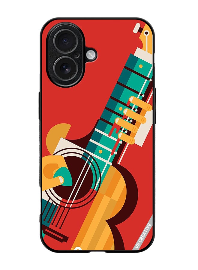 VR CREATIVE Protective Case Cover For Apple iPhone 17 Guitar Design Multicolour
