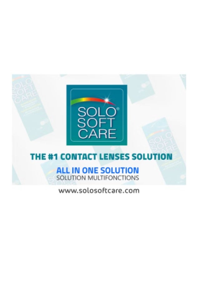 SOLO SOFT CARE PLUS - all in one solution for soft contact lense-150 ml - Image 4