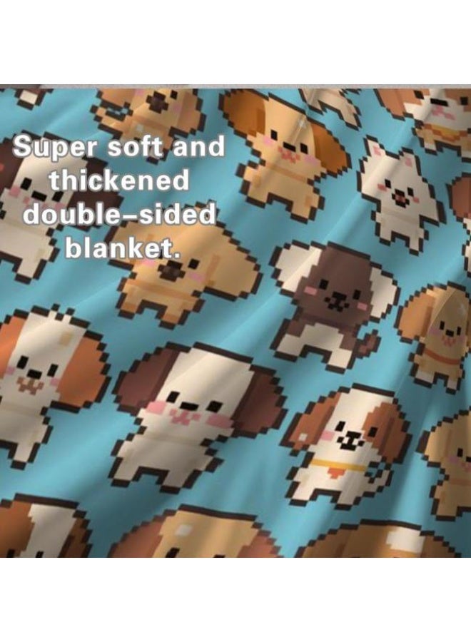 عام بطانية رقيقة من الفانيلا الكرتونية للأطفال والرضع (دافئة ومريحة، ومناسبة للنوم والألعاب) 70 سم * 100 سم - Image 5