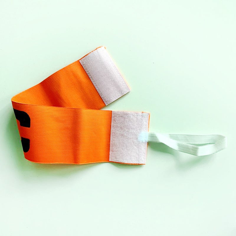 Generic Elastic band captain armband armband children adult reinforcement captain logo team logo Game Group C word armband Orange
