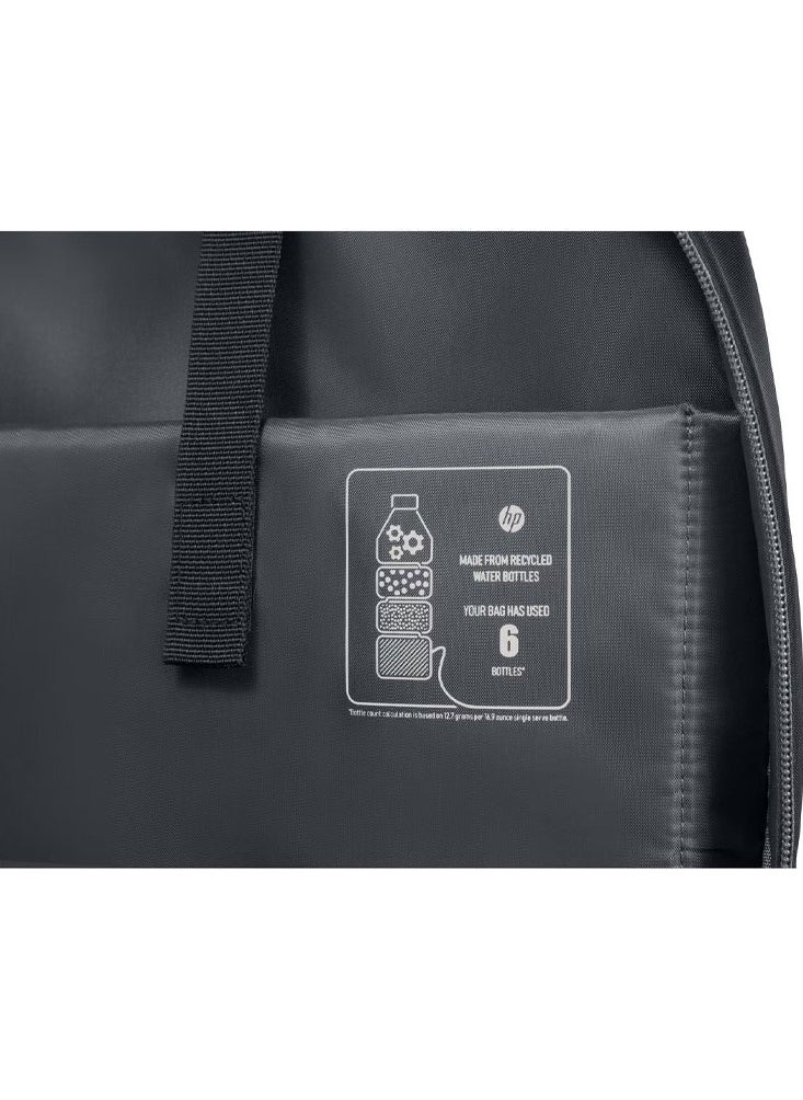 إتش بي HP 15.6-inch Laptop Backpack - 9W0Z7AA - Gray  - Image 4