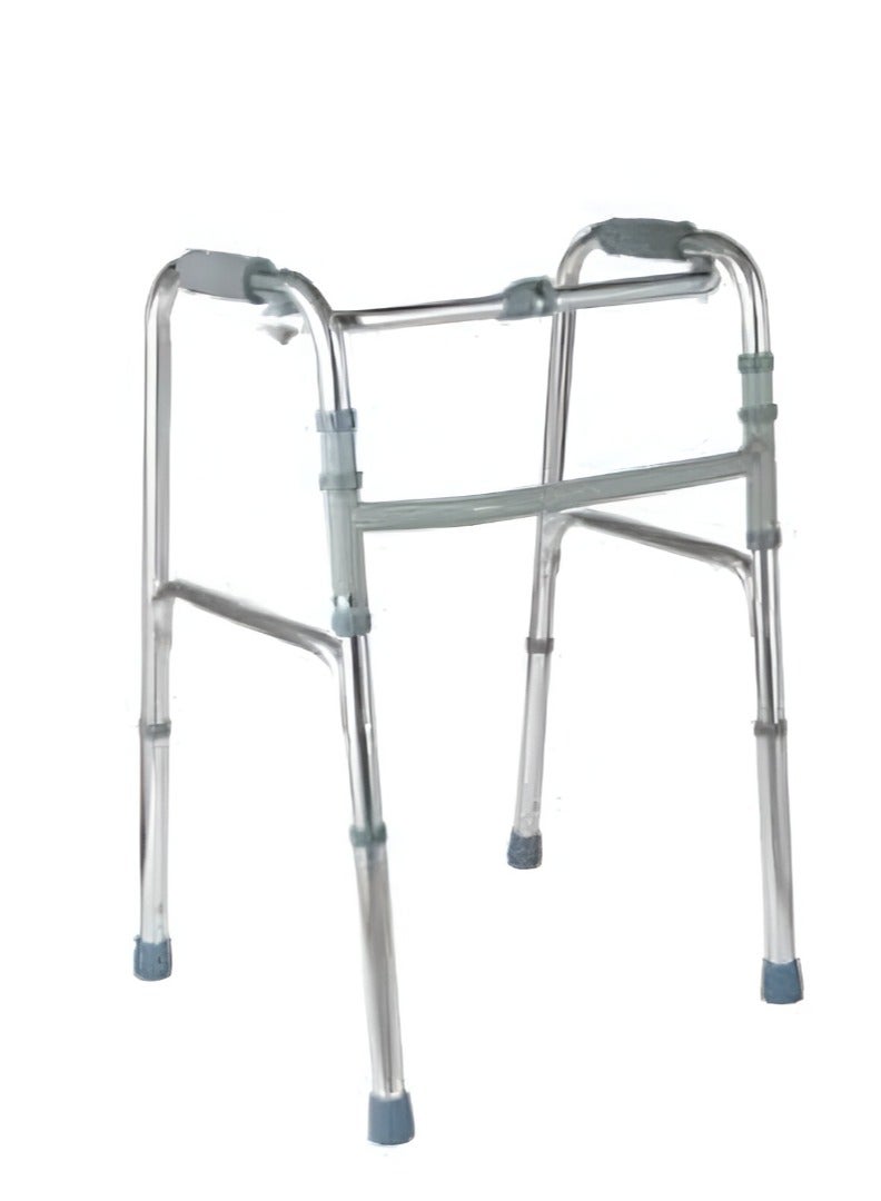 ايد بلس مشاية خفيفة الوزن من الألومنيوم قابلة للطي مع ارتفاع قابل للتعديل وأطراف مطاطية مضادة للانزلاق - Image 1