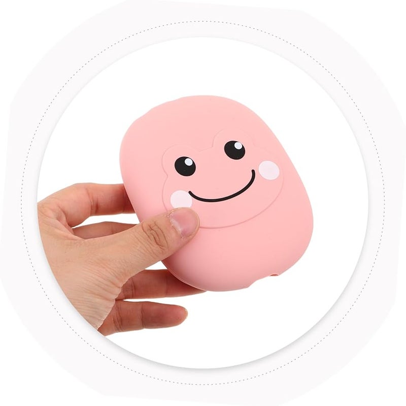 Artibetter Silicone Scratch Ear Pad Headband Cover Lightweight Travel Friendly Pink - Image 5