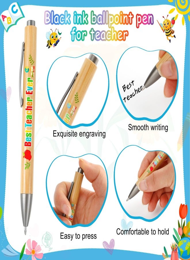 HOWAF 16pcs Teacher Appreciation Pens Teachers Appreciation Gifts Ballpoint Pens Bulk Teacher's Pens Inspirational Thank You Teachers Pen Thank You Teacher Gift for School Office Supplies - Image 3