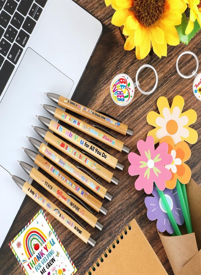 HOWAF 16pcs Teacher Appreciation Pens Teachers Appreciation Gifts Ballpoint Pens Bulk Teacher's Pens Inspirational Thank You Teachers Pen Thank You Teacher Gift for School Office Supplies - Image 4