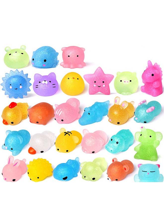 نيبمينينت لعبة حيوان مضيء لتخفيف الضغط من 30 قطعة 4 x 3.4 2.5سم - Image 4