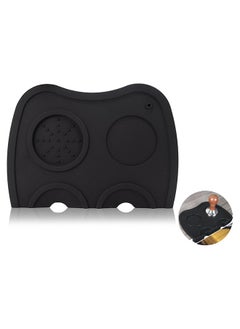 Bukela Espresso Coffee Tamper Mat, Espresso Accessories, coffee corner Silicone Non-Slip Coffee Press Base Tamping Mat (Large)  - Image 1