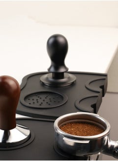 Bukela Espresso Coffee Tamper Mat, Espresso Accessories, coffee corner Silicone Non-Slip Coffee Press Base Tamping Mat (Large)  - Image 2