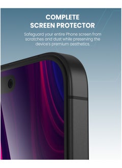 Moxedo Moxedo Ultra Shield Tempered Glass Screen Protector HD Clear 9H Hardness Full Coverage with Auto-Align Easy Applicator for iPhone 16 6.1 inch  - Image 4