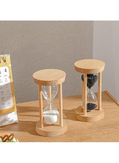 Sand Timer, 15 minutes Wood Base Hourglass Sandglass Clock for Childrens Teeth Brushing Kitchen Cooking Game School Office Home Decoration (15 min, Wood/Blue) - pzsku/Z9561E3235375B9586FA9Z/45/_/1725455819/fea2a98c-3c2c-4001-9824-5d1fc4882ee6