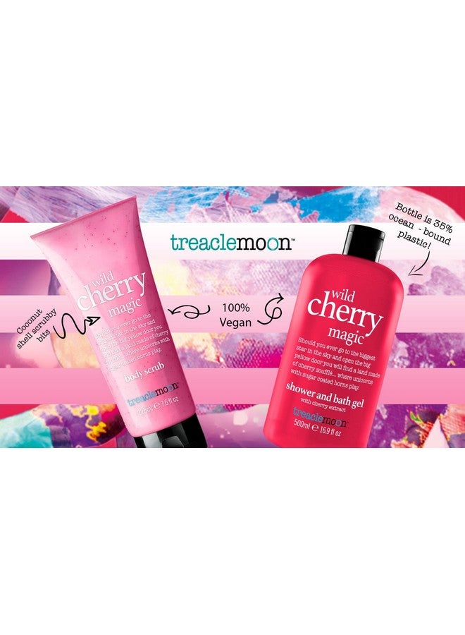 Treaclemoon Combo, Wild Cherry Magic Shower Gel 500Ml And Wild Cherry Magic Body Scrub 225Ml - Image 3