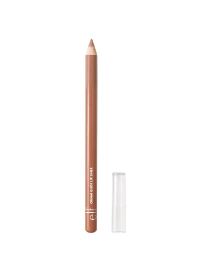 إلف Cream Glide Lip Liner, Shape & Sculpt Lips, High-Pigment Pencil, Truth or Bare Beige - Image 1