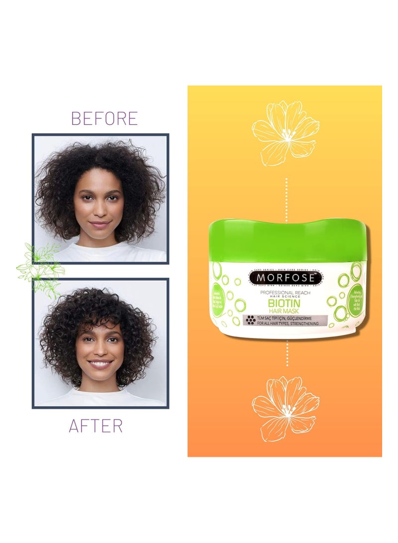 مورفوز قناع مورفوس للشعر بالبيوتين - تقوية وزيادة الحجم (250 مل) - Image 5