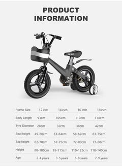 Children's Bicycle Boy Magnesium Alloy 3-10 Years Old Little Boy Girl 12 inch Bicycle Baby Middle and Large Kids Bike - pzsku/Z9561FDF02DAA8C71BEA2Z/45/_/1735181266/de1a1759-cbfd-46ae-bdab-784aeea21500