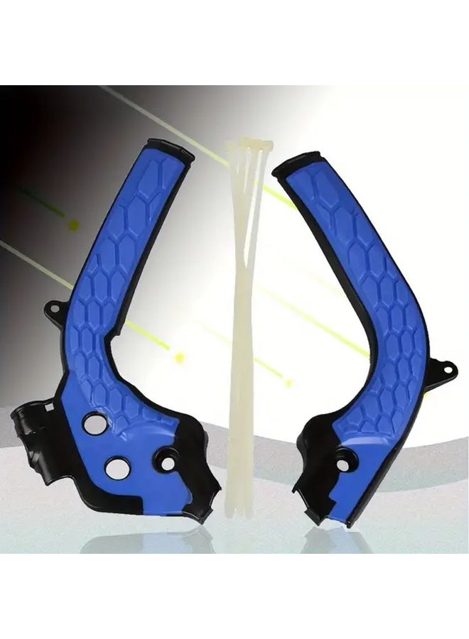 Blue Black Motorcycle Frame Guard Protection Cover For 85 125 250 300 450 Compatible With KTM SX XSF XC XCW EXC XCF EXCF And HUSQVARNA TC TX TE FC FE - Image 5